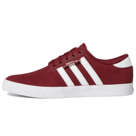 Adidas Originals Seeley Skateboard Shoes Unisex Low-top Red/White