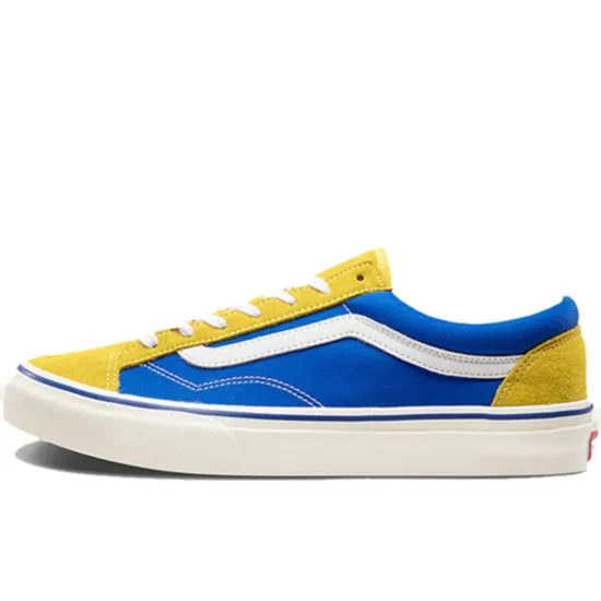 Vans Style 36 Skateboarding Shoes Unisex Low-top Yellow/Blue