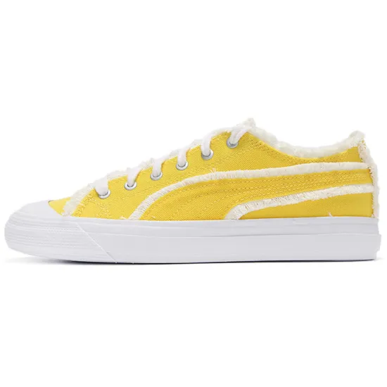 PUMA Capri Skateboarding Shoes Unisex Low-top Yellow/White