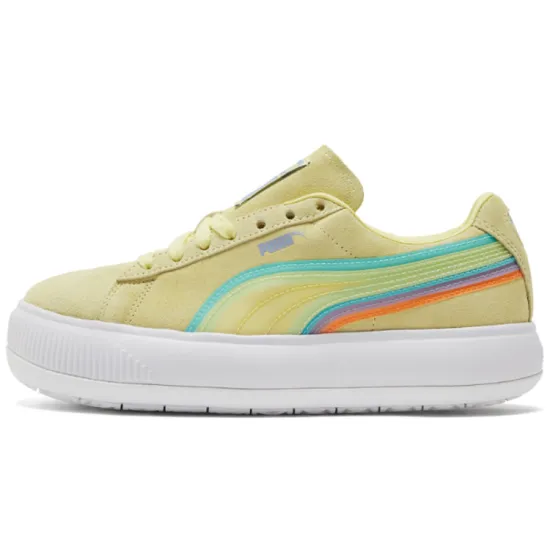 PUMA Suede Mayu 'Yellow White Purple' Women's