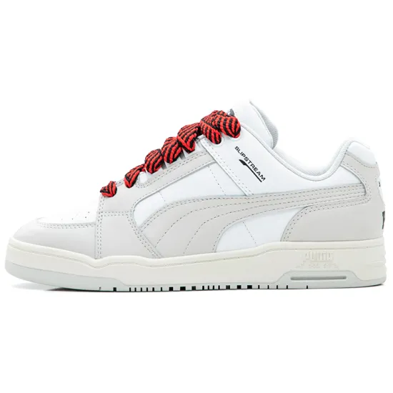 PUMA Unisex Slipstream Lo Laces Sneakers Grey/White