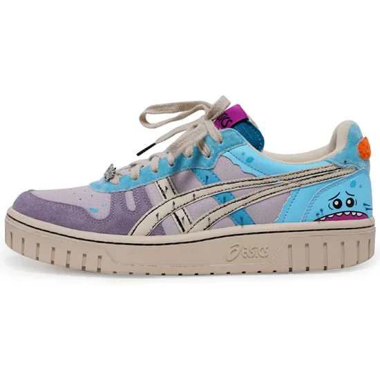 Asics Rick And Morty X Asics Court MZ Unisex Sneakers Blue/Purple