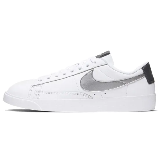 Nike Blazer Skateboarding Shoes Women's Low-top White