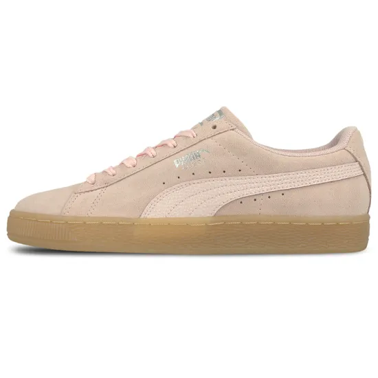 PUMA Suede Balance Lightweight Low Top Casual Skateboard Shoes Women's Sand