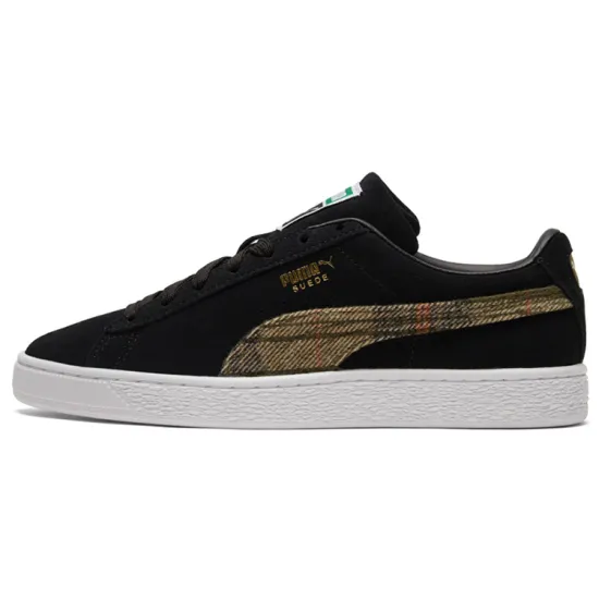 PUMA Suede Skateboarding Shoes Unisex Low-top Black