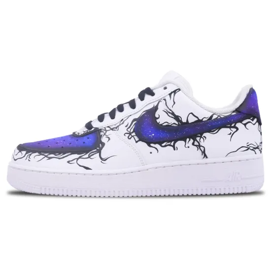 Nike Air Force 1 Skateboarding Shoes Men Low-top White/purple