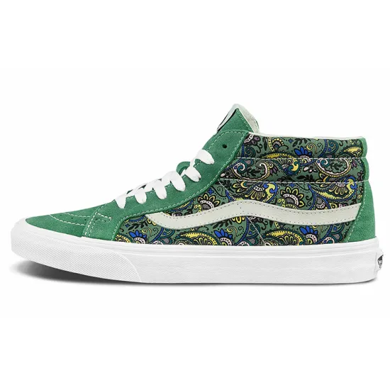 Vans Sk8-Mid Reissue 'Paisley - Hedge Green'