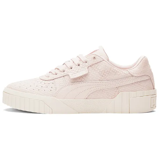 PUMA CALI Skateboarding Shoes Women's Low-top Powder