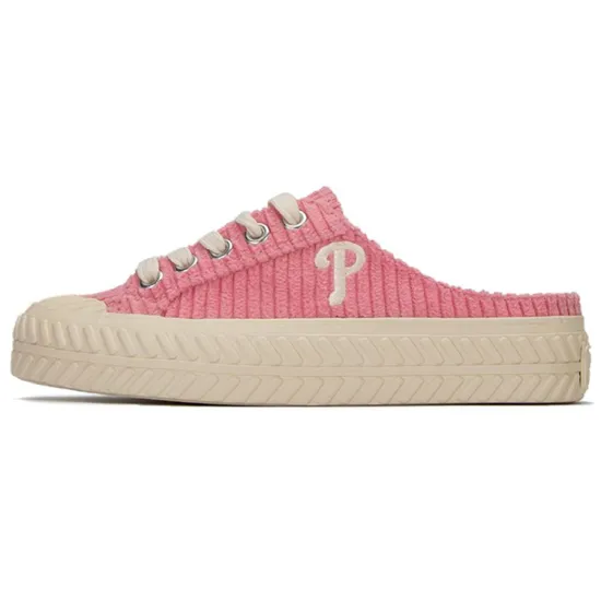 MLB Playball Mule Skateboard Shoes Unisex Low-Top Pink