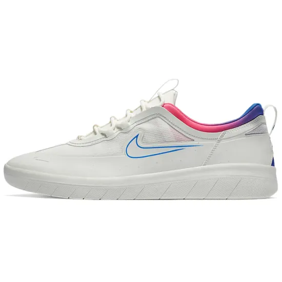 Nike Sb Nyjah Free 2 Summit White Pink Blast Racer Blue
