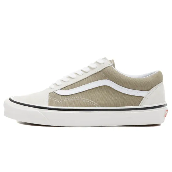 Vans Old Skool Skateboarding Shoes Unisex Low-top Gray/White