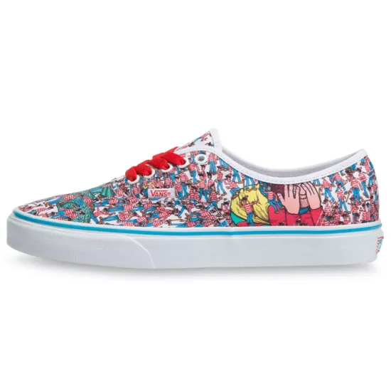 Vans Classic Authentic Wheres Waldo Land Of Waldos