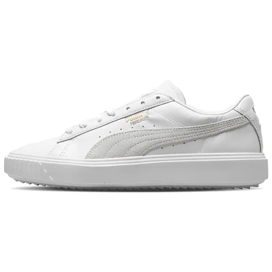 Puma Court Breaker Skateboarding Shoes Unisex Low-top White/Gray