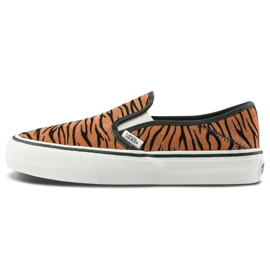 Vans Slip-on Skateboarding Shoes Women's Low-top Back/Brown