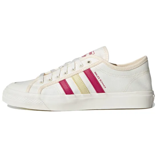 Adidas Nizza Lo Wales Bonner Cream White Scarlet