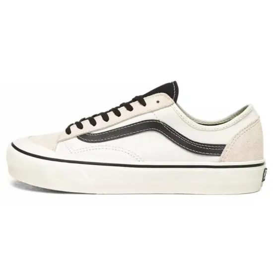 Vans Style 36 Skateboarding Shoes Unisex Low-top White