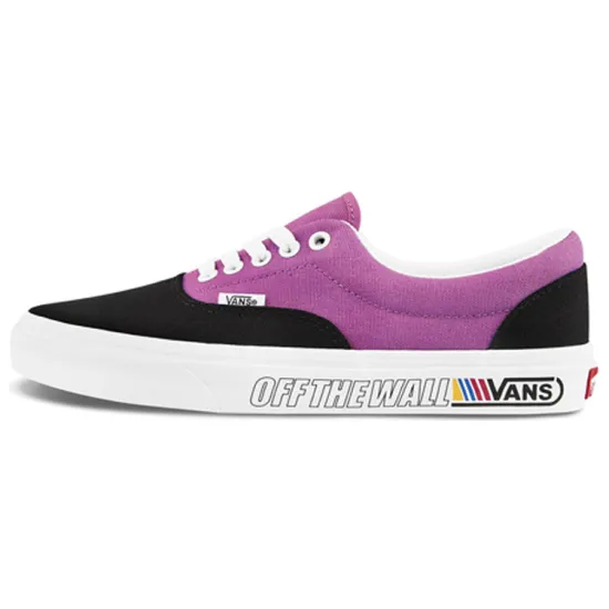 Vans Era Skateboarding Shoes Unisex Low-top Black/purple