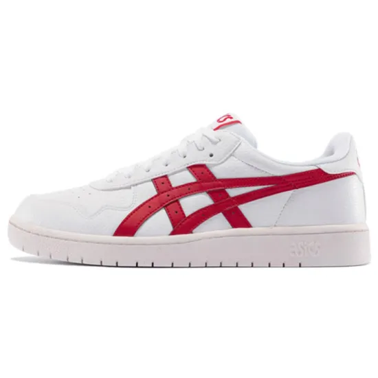 Asics JAPAN S Skateboarding Shoes Unisex Low-top White/Red