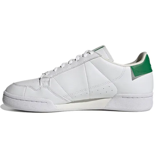 Adidas Originals Continental Skateboard Shoes Unisex Low-top White/Green/Gold