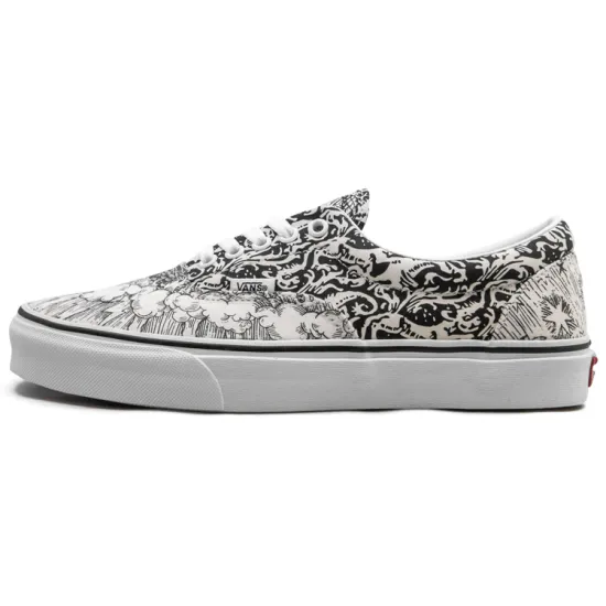 Vans Era Skateboarding Shoes Unisex Low-top Black/White