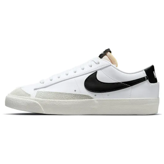 Nike Blazer Low 77 White Black Women's