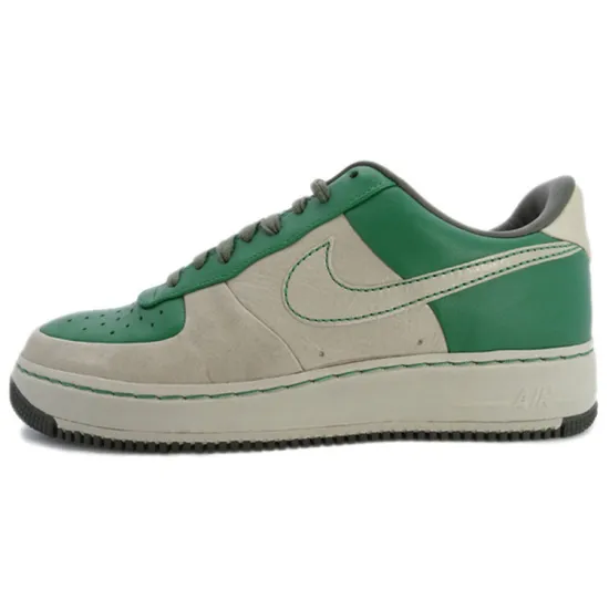 Nike Air Force 1 Skateboarding Shoes Men Low-top Beige/Green