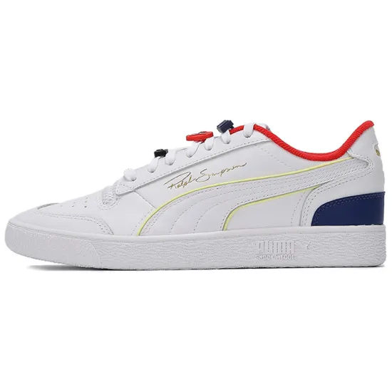 PUMA Ralph Sampson Skateboarding Shoes Unisex Low-top Black/white