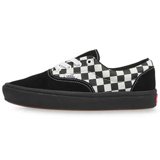Vans Era ComfyCush Mixed Media Checkerboard Black White