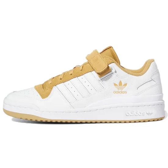 Adidas Originals FORUM Skateboard Shoes Unisex Low-top White/Brown