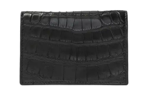 Bottega Veneta Leather Card Holder Card Holder Women's Black