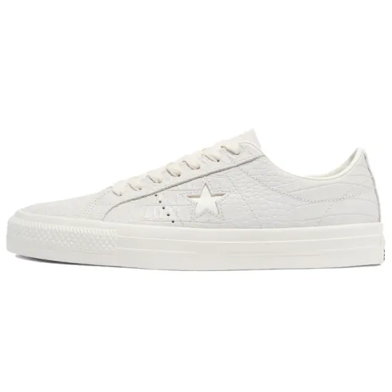 Converse One Star Pro Low 'Croc Emboss - Egret'