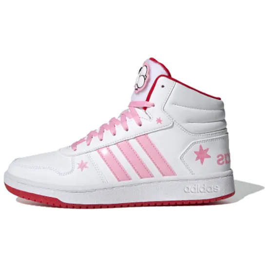 Adidas Neo Hoops 2.0 Mid 'White Pink' Women's