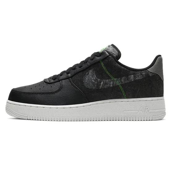 Nike Air Force 1 Low '07 LV8 Black Electric Green