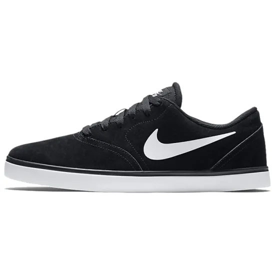 Nike SB Check Skateboarding Shoes Men Low-top Black/White