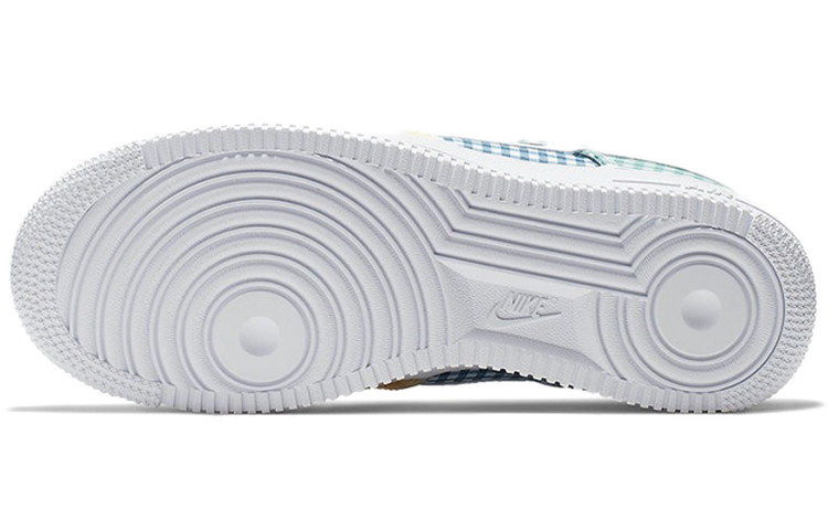 Nike Wmns Air Force 1 Low QS 'Gingham Pack - Multicolor' White/Mystic Green/Gym Red - 5