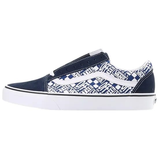 Old Skool Vans 'Off The Wall   Dress Blues'