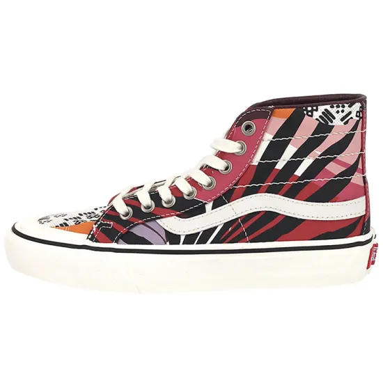 Vans SK8 Hi Sf Multicolor Red White Orange