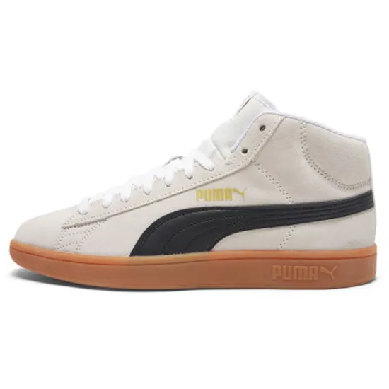 Puma Smash Skateboarding Shoes Unisex Mid-top White