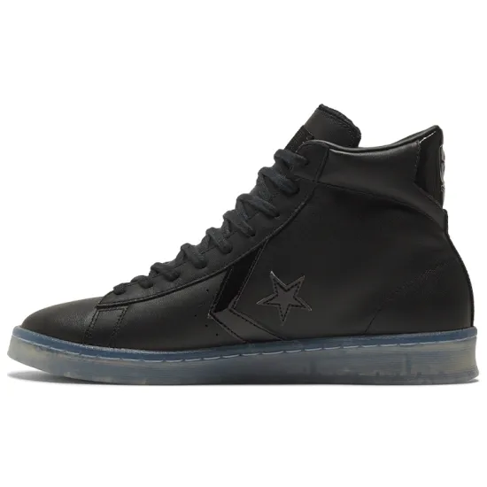 Pro Leather Converse High 'Black Ice Black Clear'
