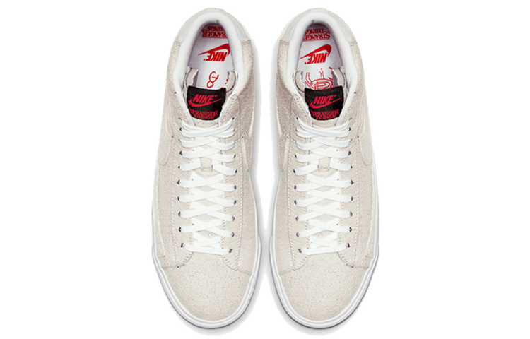 Кеды Nike Blazer Upside Down (бежевые) — фото 5