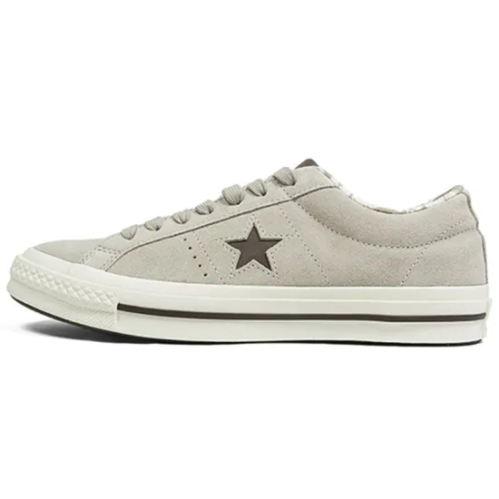 Converse One Star Skateboarding Shoes Unisex Low-top Gray