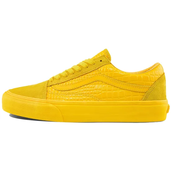 Vans Old Skool   VLT LX 'Croc Skin - Lemon Chrome'