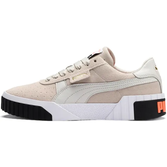 Puma Cali Series Skateboarding Shoes Women's Low-top Brown
