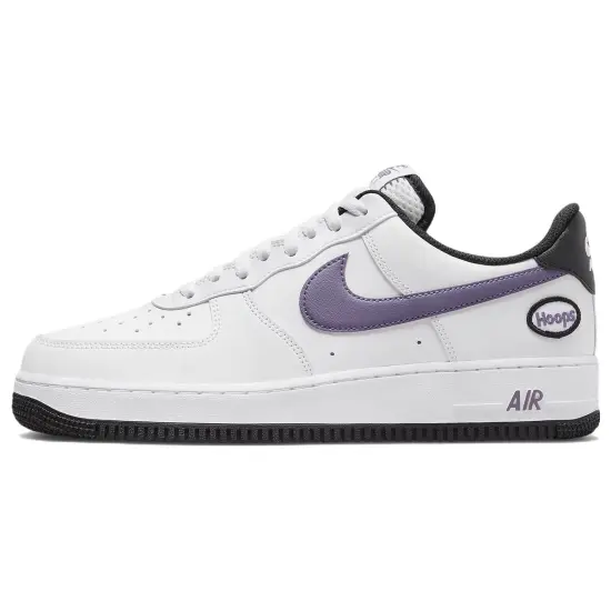 Nike Air Force 1 Low Hoops White Canyon Purple