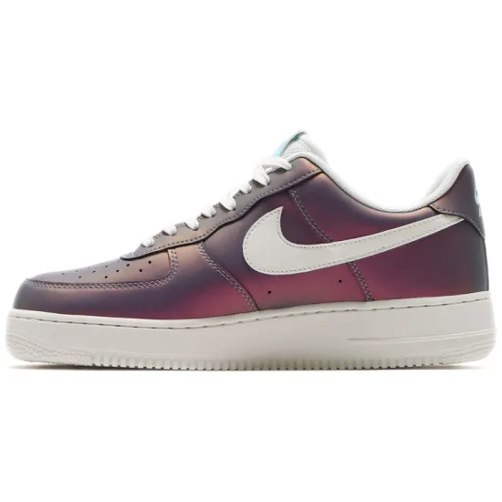 Nike Air Force 1 07 Lv8 Slip Resistant Coverage Low Top Skateboard Shoes Unisex Electric Purple
