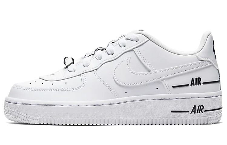 Nike Air Force 1 LV8 3 White Black (GS)