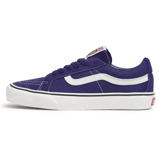 Vans SK8 Skateboarding Shoes Unisex Low-top Blue