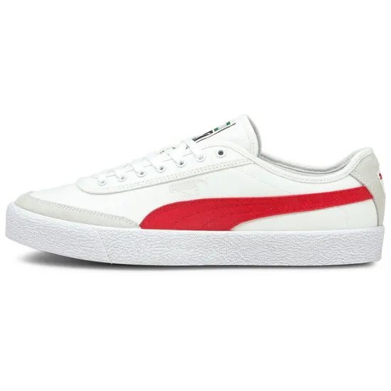 Puma Skateboarding Shoes Unisex Low-top White/Red