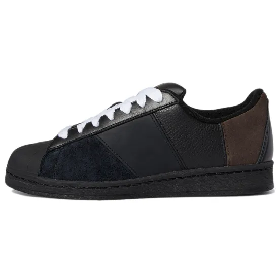 Adidas Originals Superstar Series Skateboarding Shoes Unisex Low-top Black