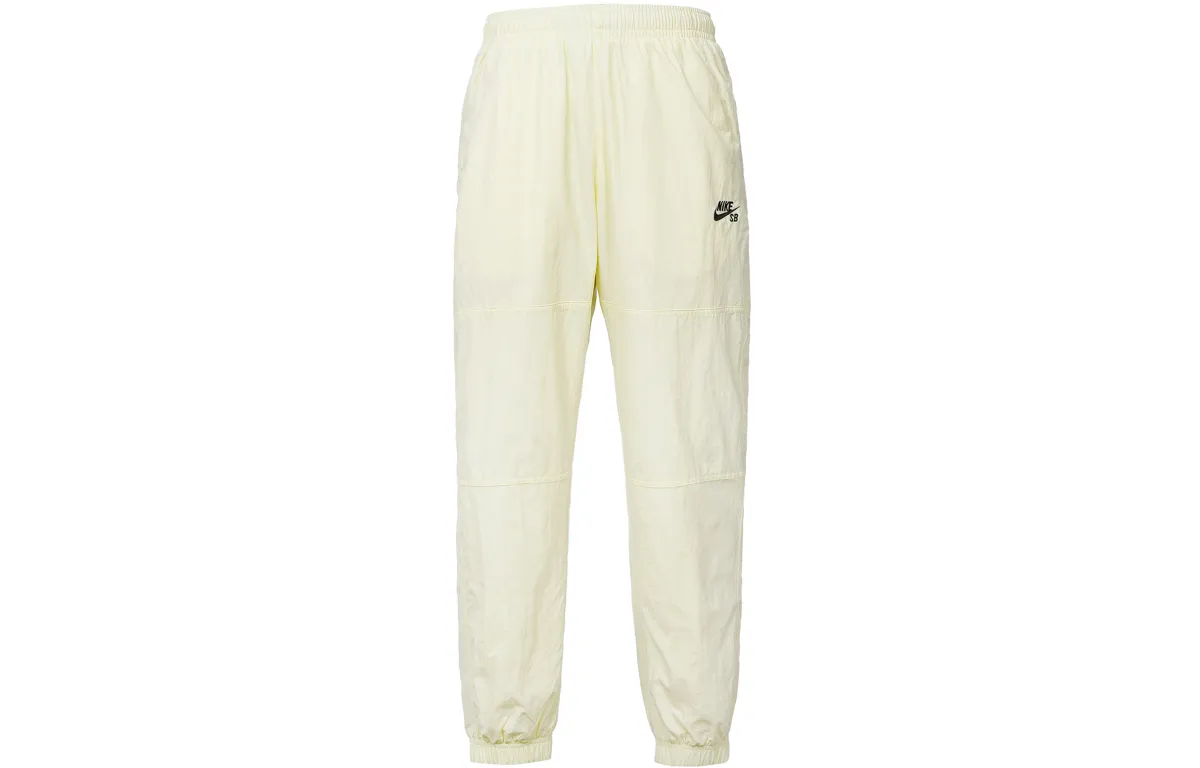Nike Sports Pants Men's Beige Moderate